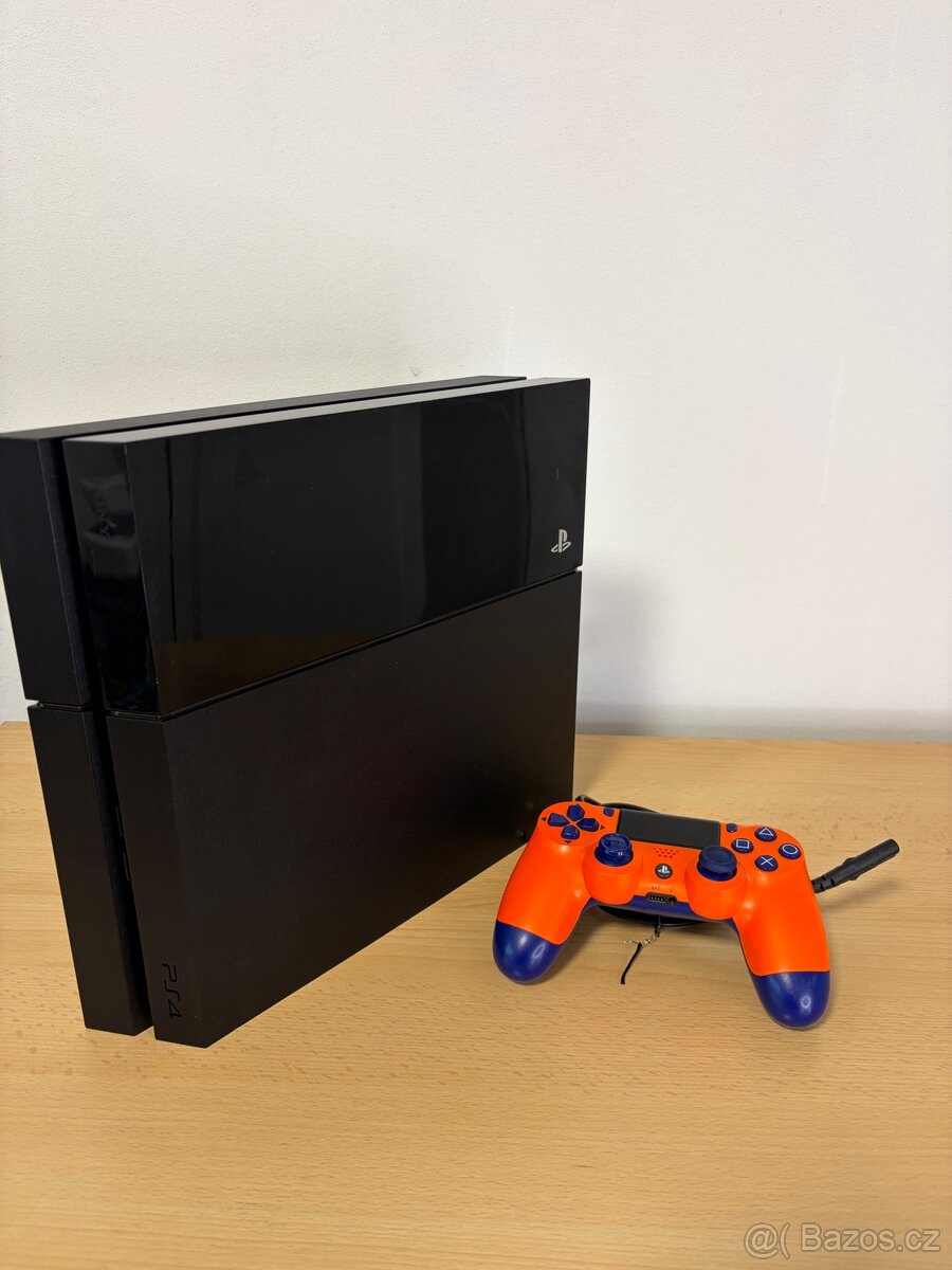 PlayStation 4 500Gb, DualShock 4 V2, napájecí kabel - 2