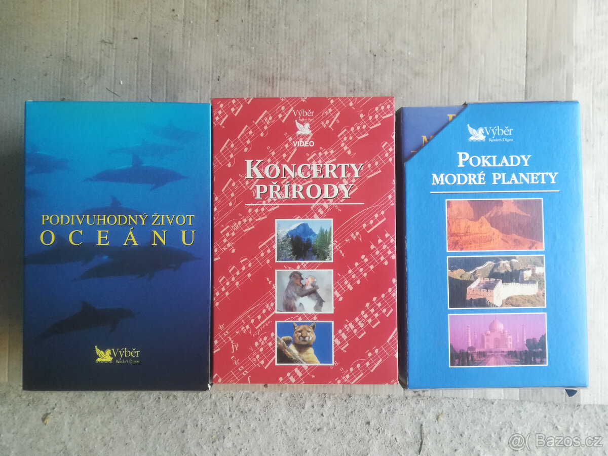 VHS kazety Reader's Digest - 2