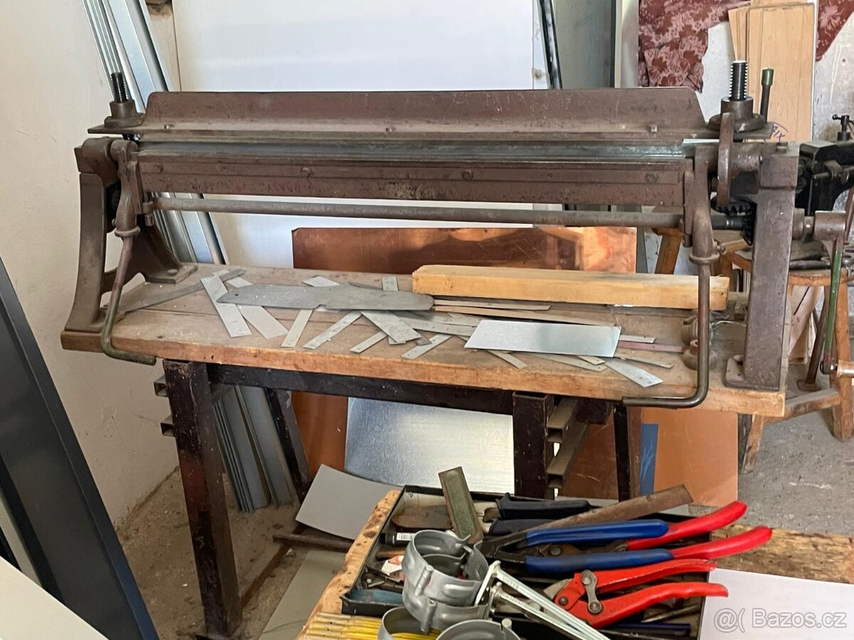 Prodáme vybavení klempířské dílny - 2