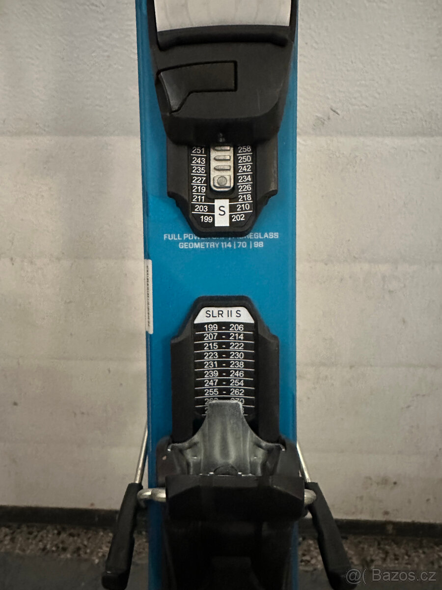 Lyže Elan 110cm + hole Leki Vario S90 - 2