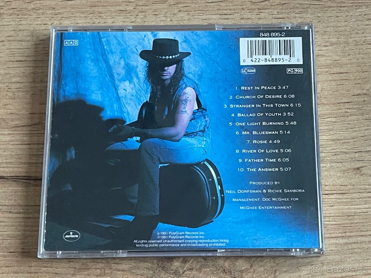 CD – Richie Sambora – Stranger In This Town – zánovní - 2