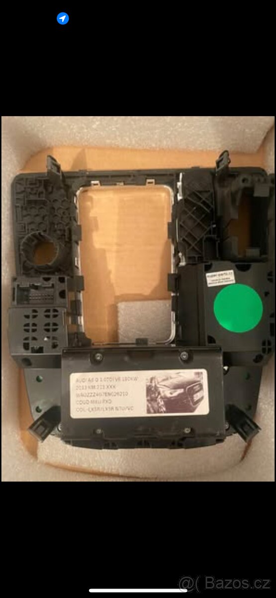 Ovládací panel mmi touchpad audi a6 4g a7. - 2