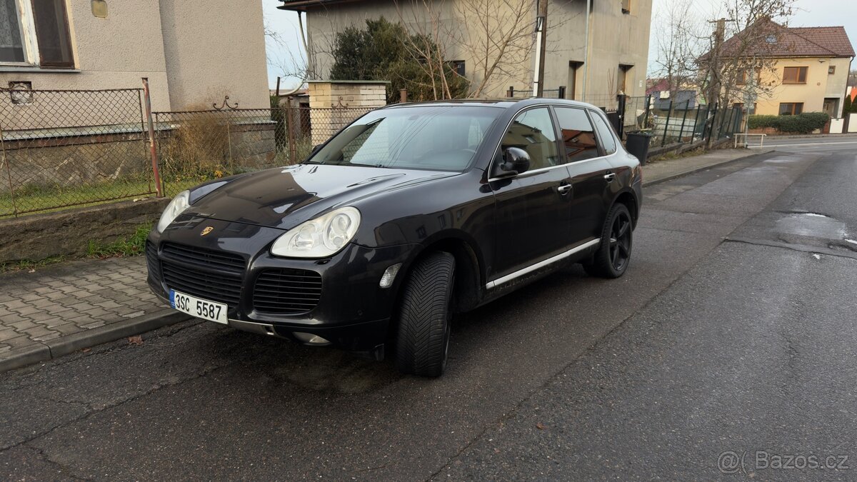 Porsche cayenne S, 2003, pružiny, plyn+benzín, V8 4,5l - 2