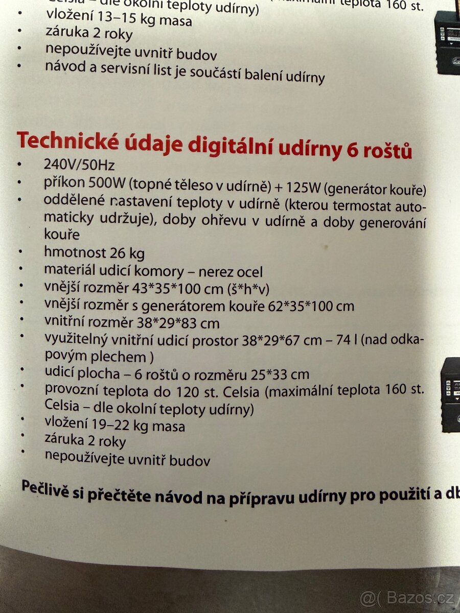 🔥 Elektrická udĂrna Bradley Smoker – 6 roštĹŻ 🔥 - 2