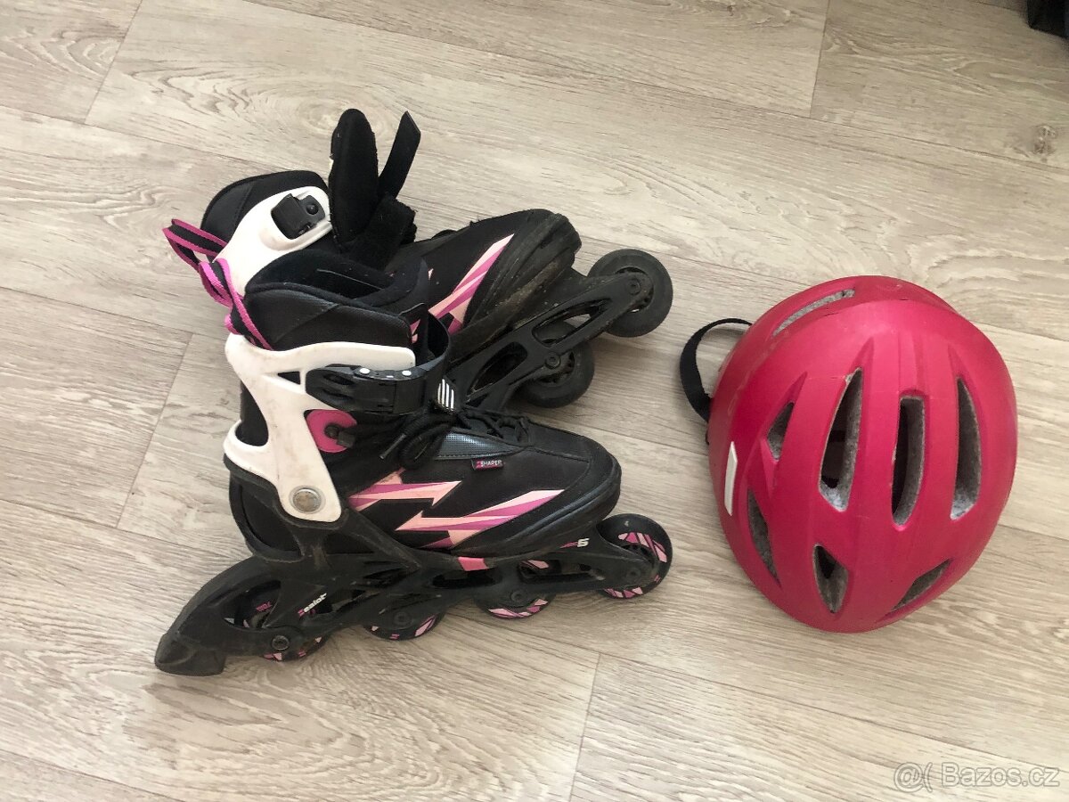 Rostoucí In-line brusle vel.35-38 - 2