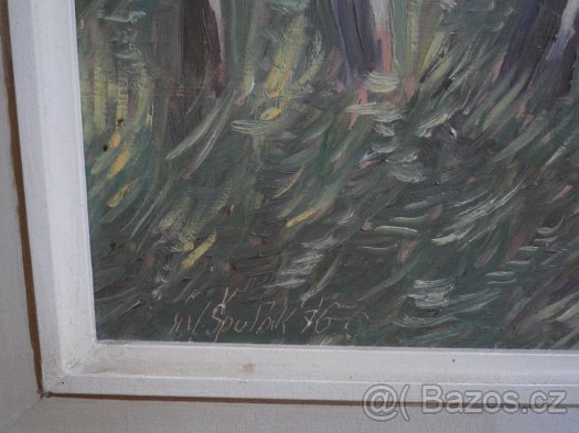 Obraz krajina s rybníkem VELKÁ SLEVA - 2