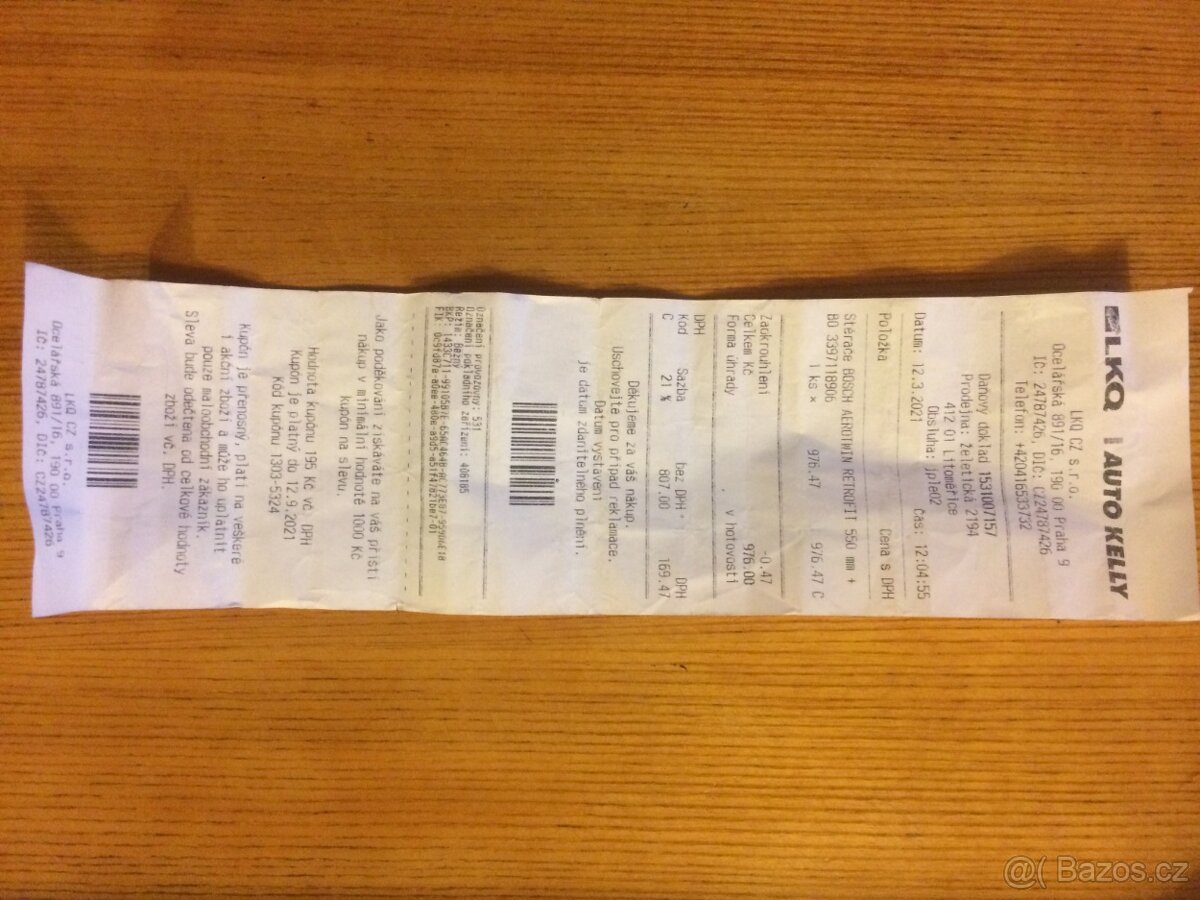 Stěrače Bosch Aerotwin - 2