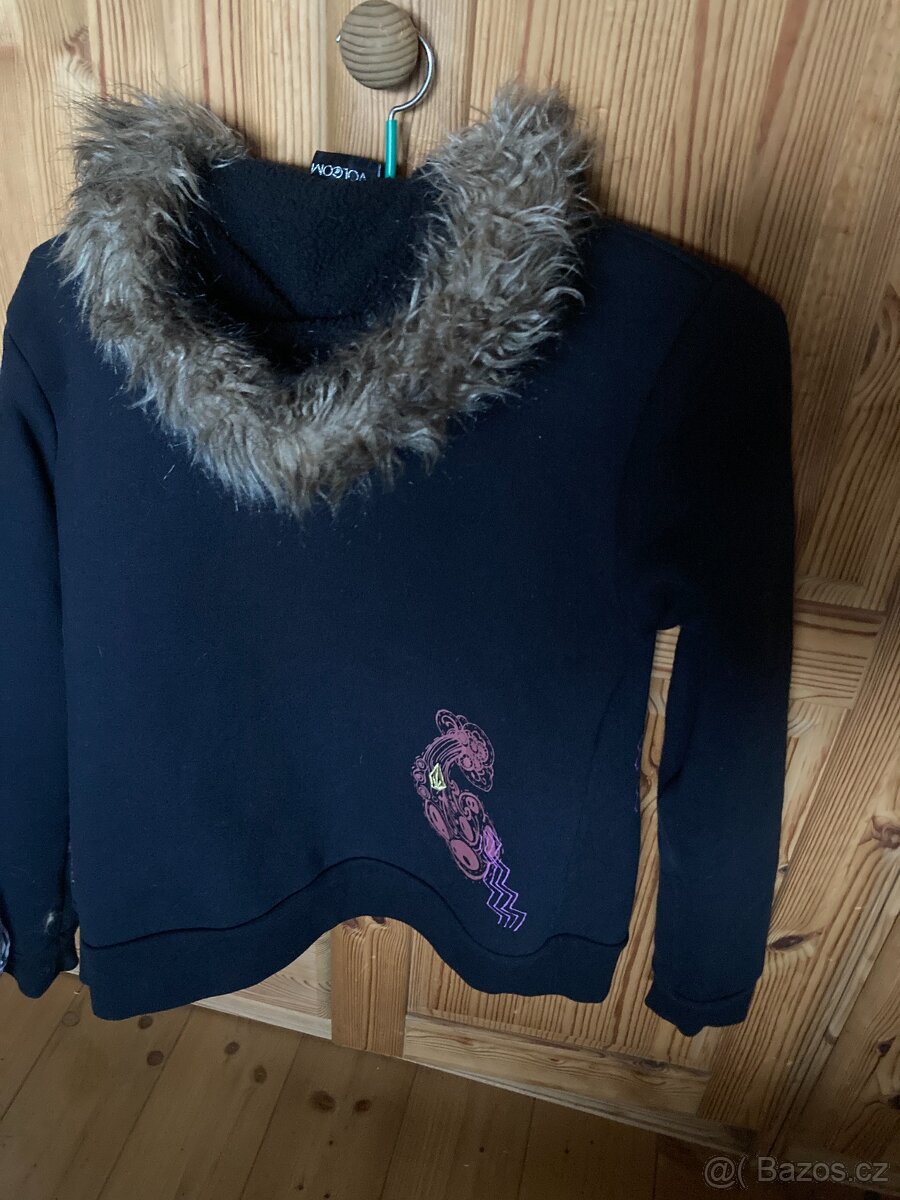 Zateplená značková mikina Volcom - 2