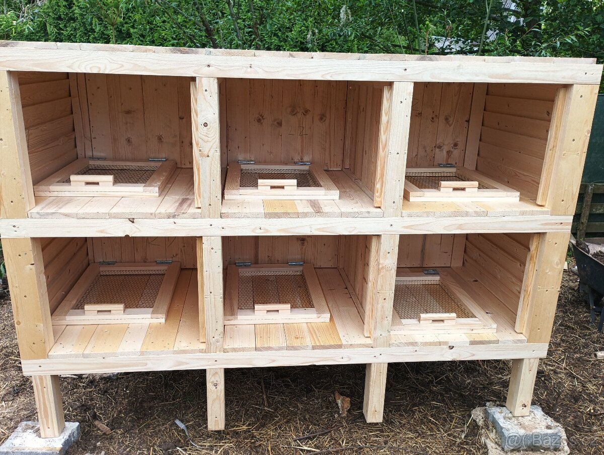 Dřevěné králíkárny a kurníky - 2