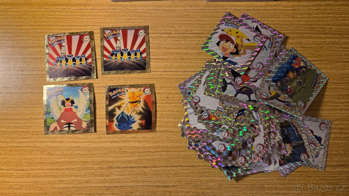 Pokemon samolepky album Artbox - 2