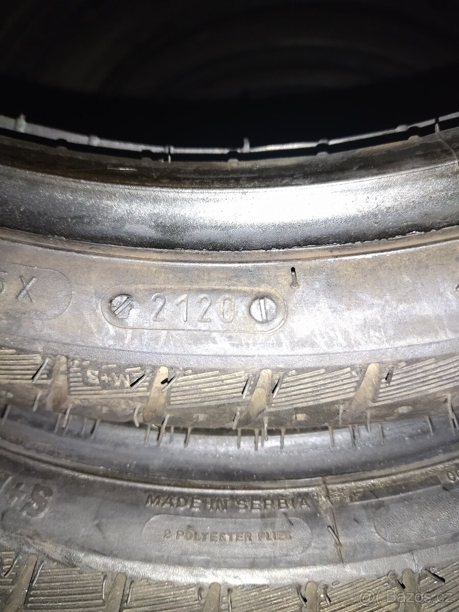 Pneumatiky 90/80-16 - 2