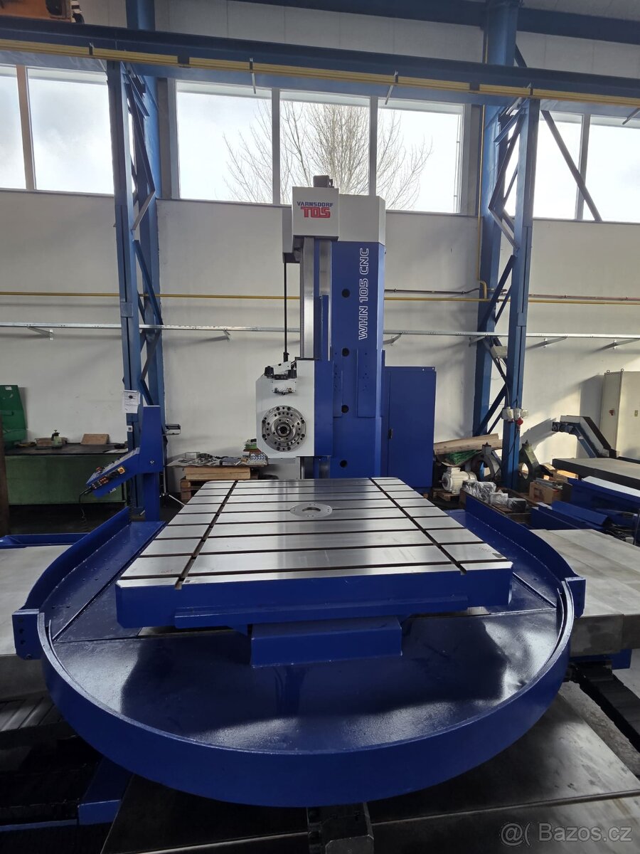 Vodorovná vyvrtávačka WHN 105 CNC - 2