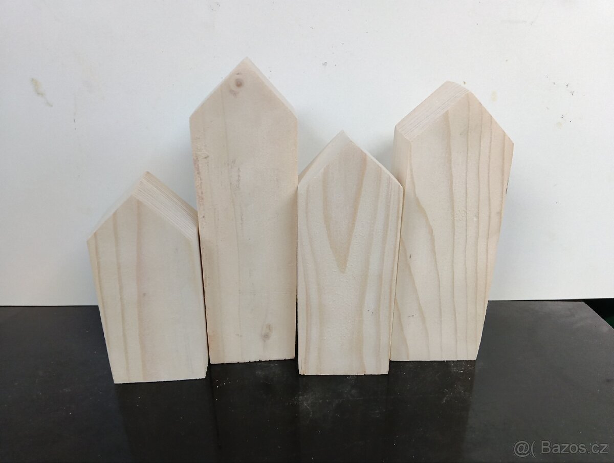 Dřevěné domečky na dotvoření - 2