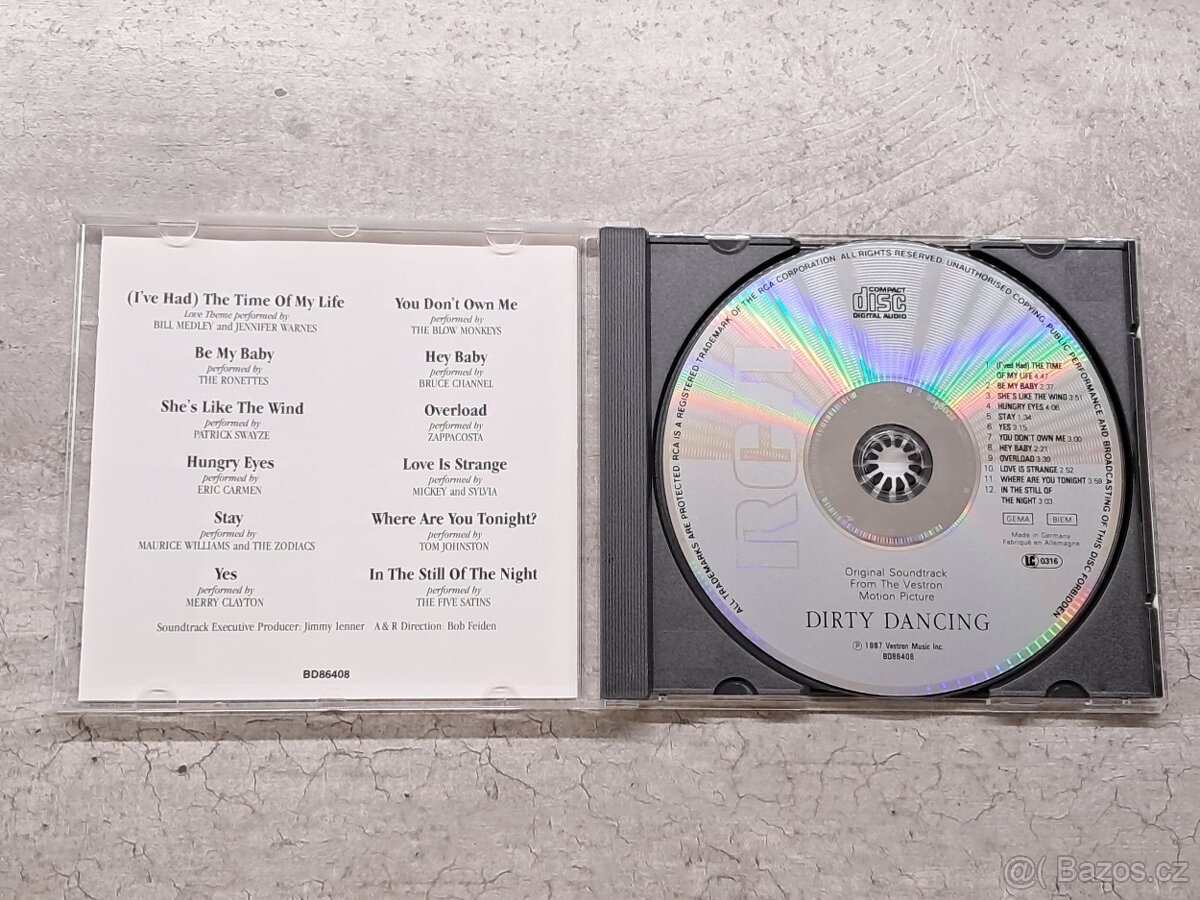 DIRTY DANCING Hříšný tanec (Soundtrack 1987) - 2