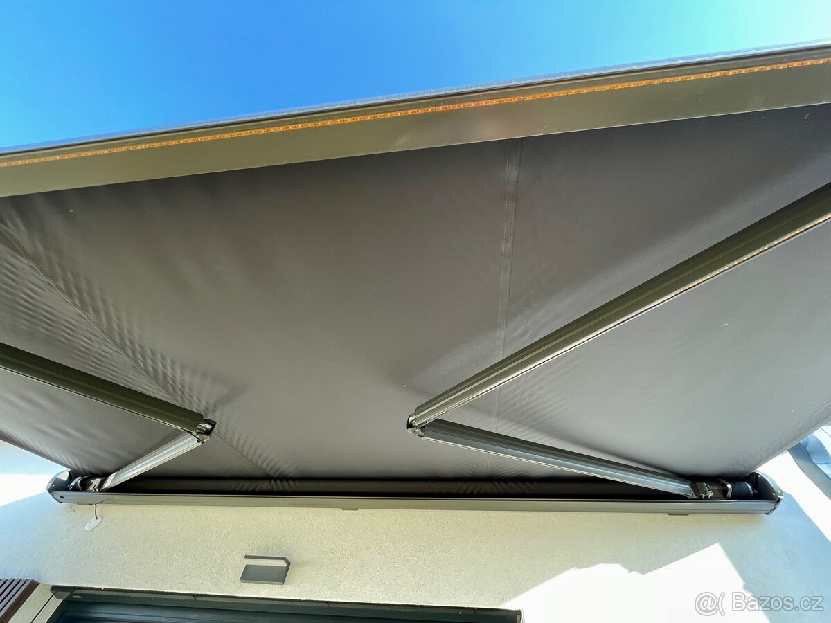 Kazetová markýza 4 x 3 m antracit - 2