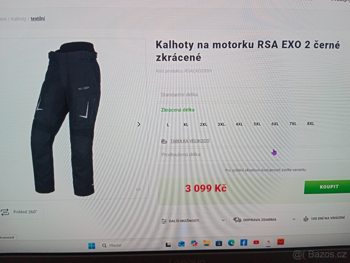 Motocykl.kalhoty - 2