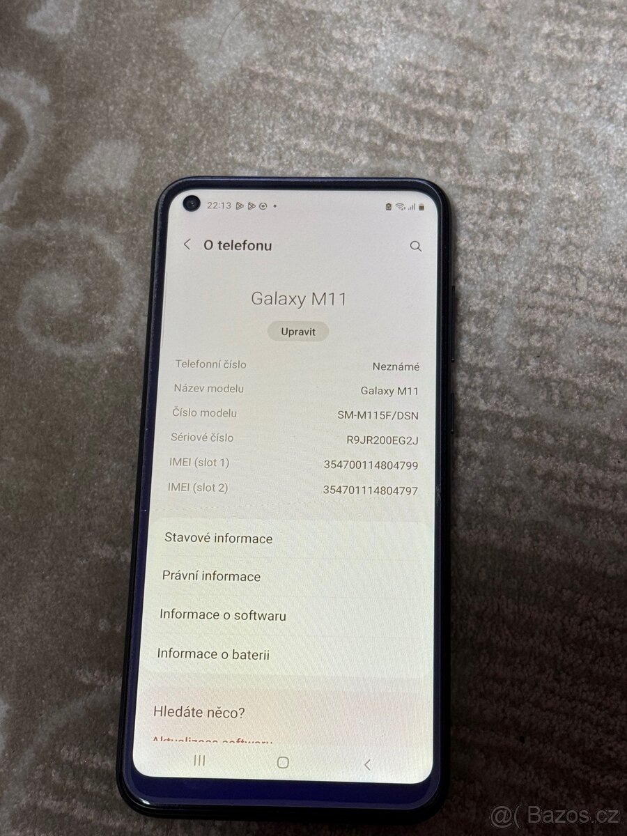 Samsung Galaxy M11, pevné jako nové - 2