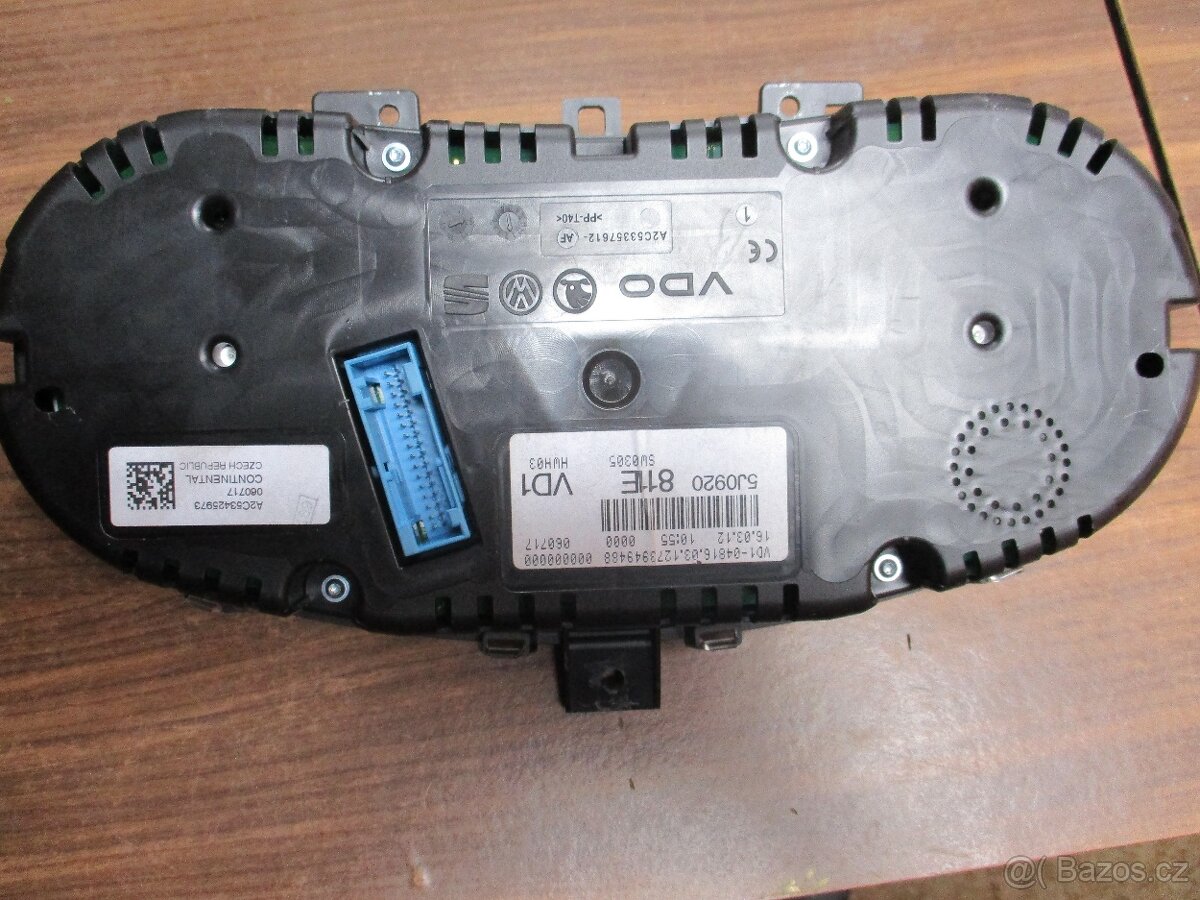 Škoda Fabia 2 Budíky, Pačky - 2