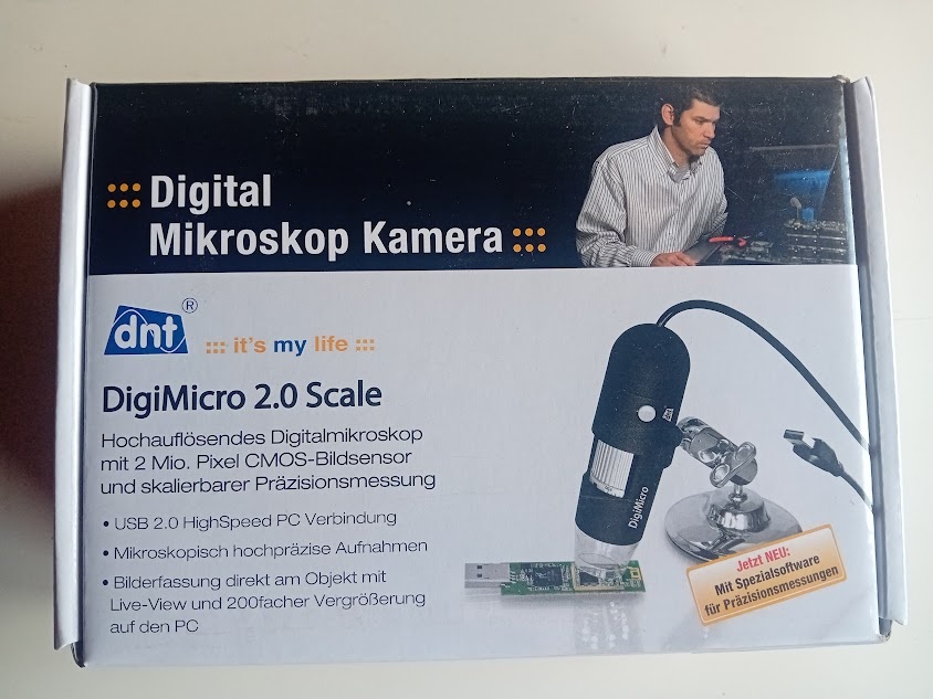 Digital Mikroskop Kamera DigiMicro 2.0 Scale - 2