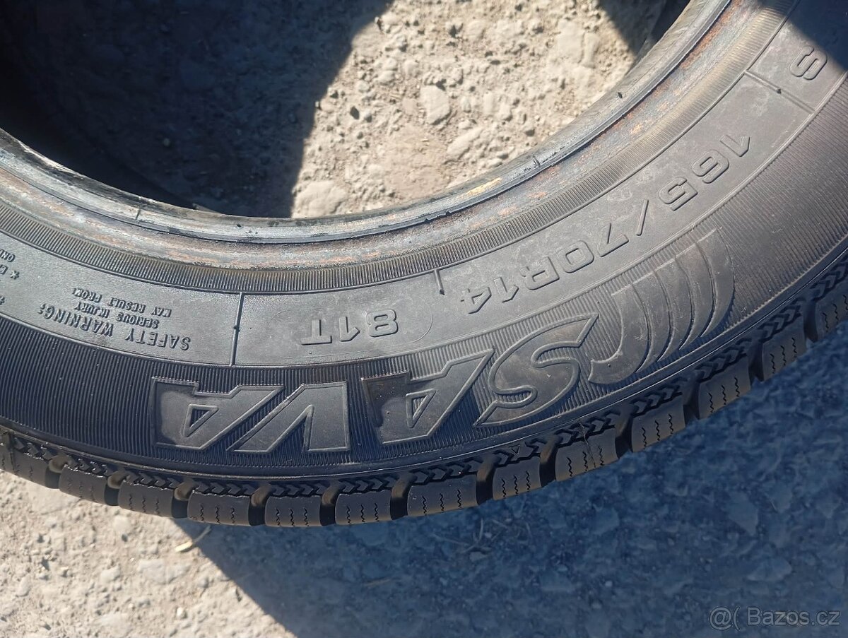 Pneumatiky 165/70 R14 - 2