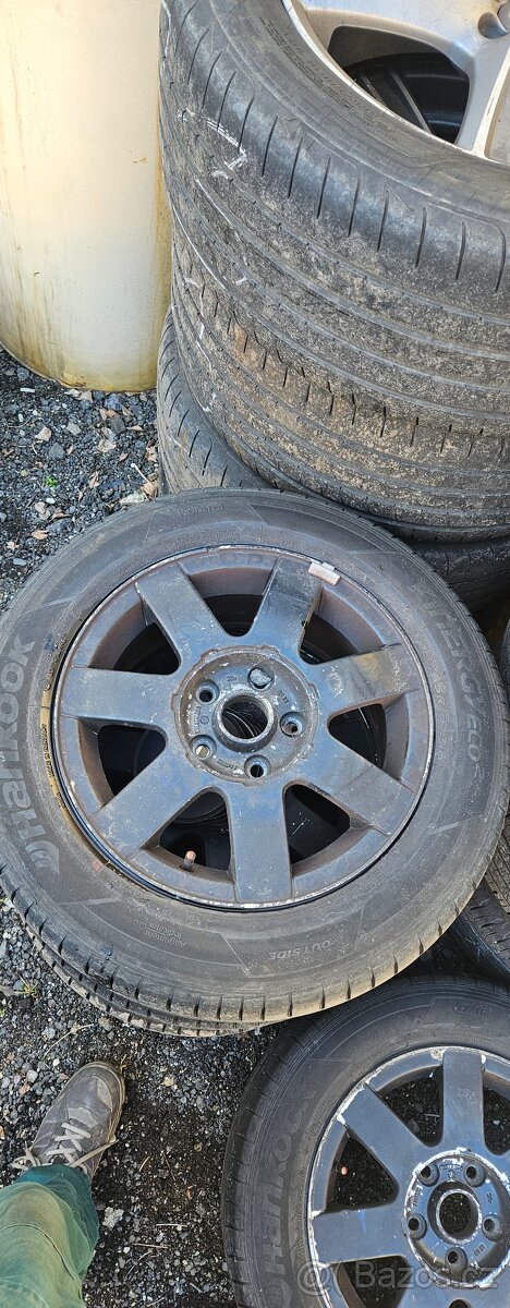 Disky 5x100 R15 vč. Pneu - 2
