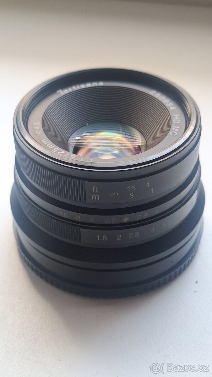 Objektiv 7artisans 1:1.8/25mm Sony - 2