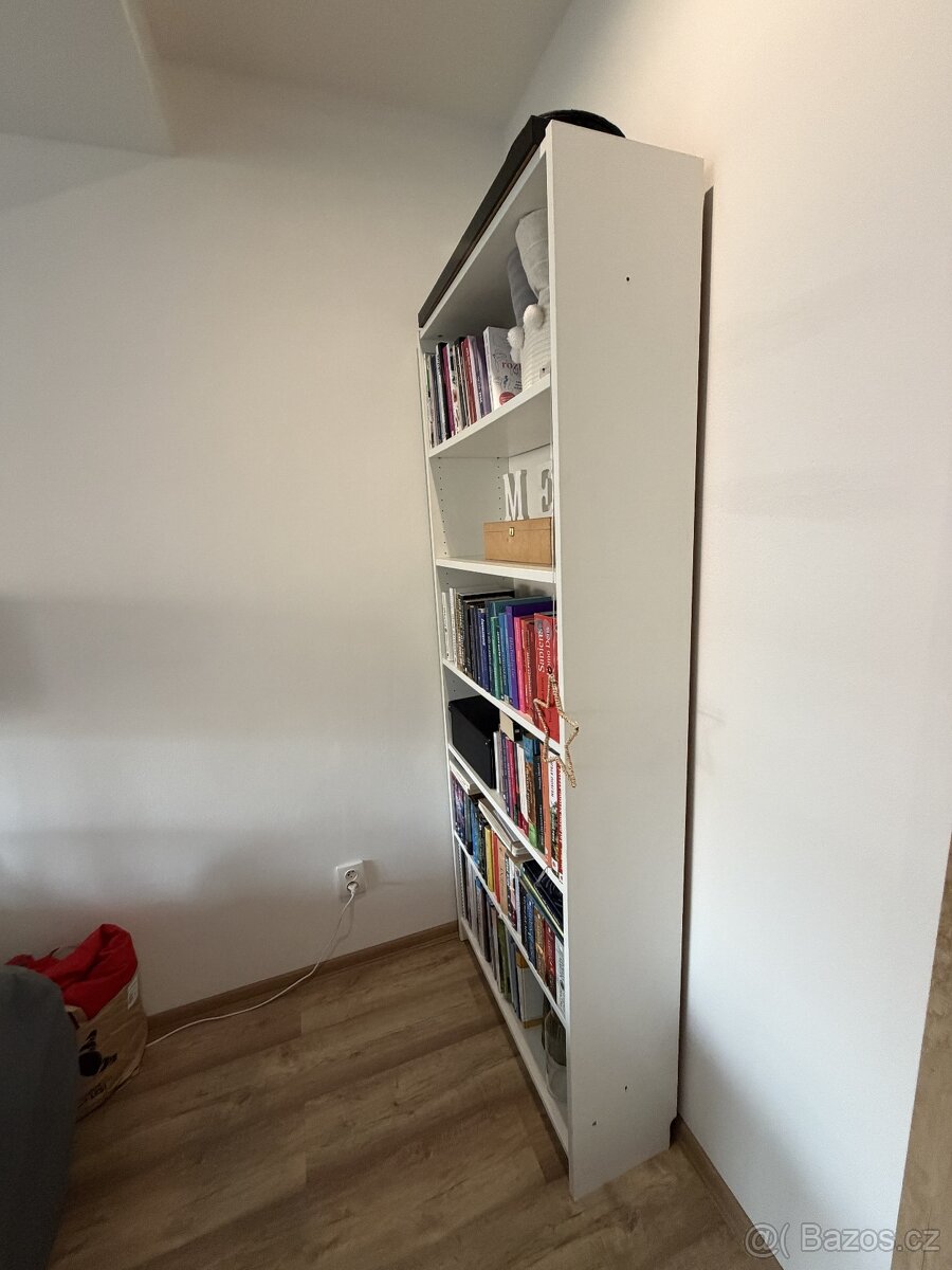 IKEA BILLY – knihovna, bílá - 2