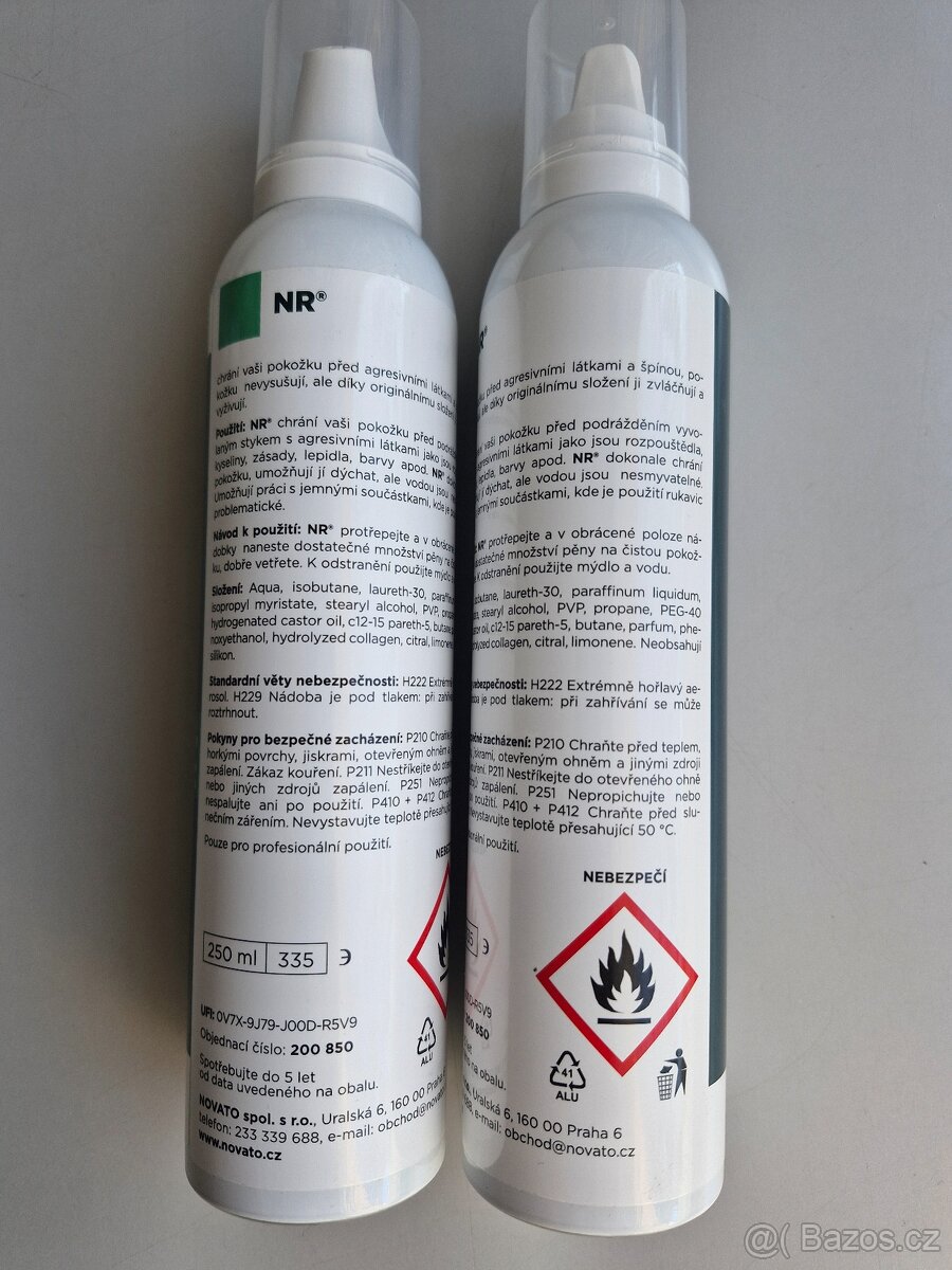 Neviditelné rukavice - krém - 2