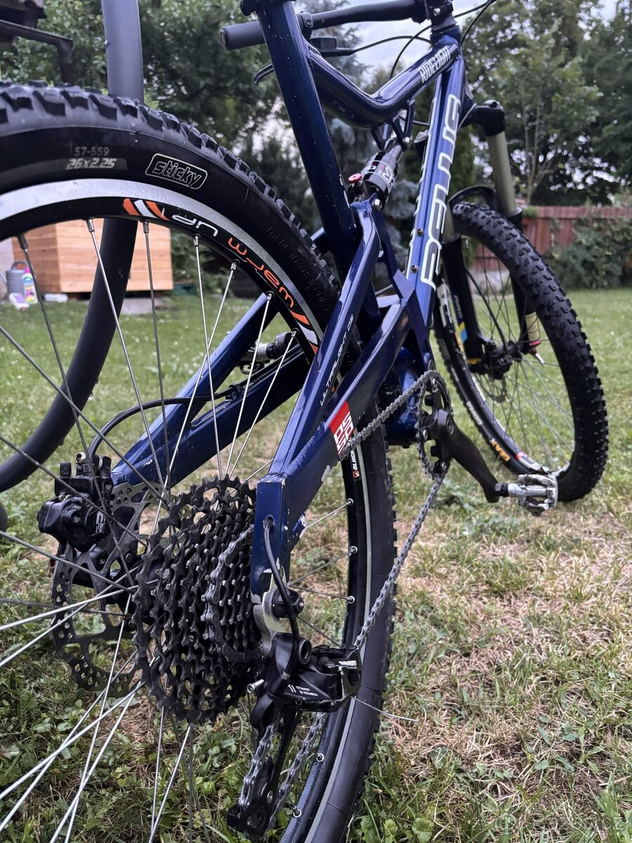 Prodám celoodpružené MTB Ridelight 26" - 2