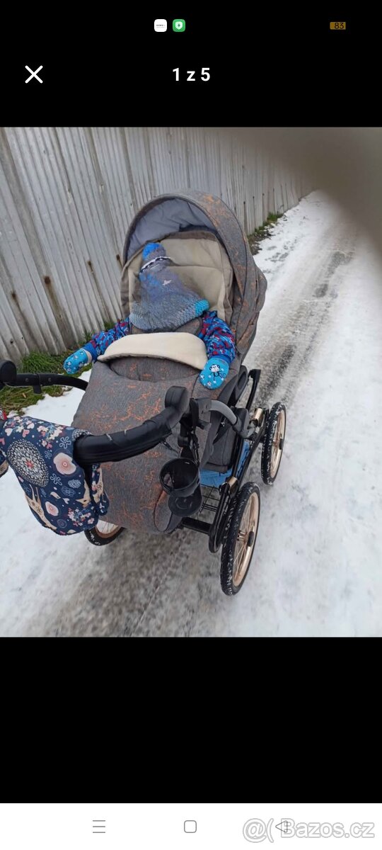 kočárek Takko bella houpací - 2