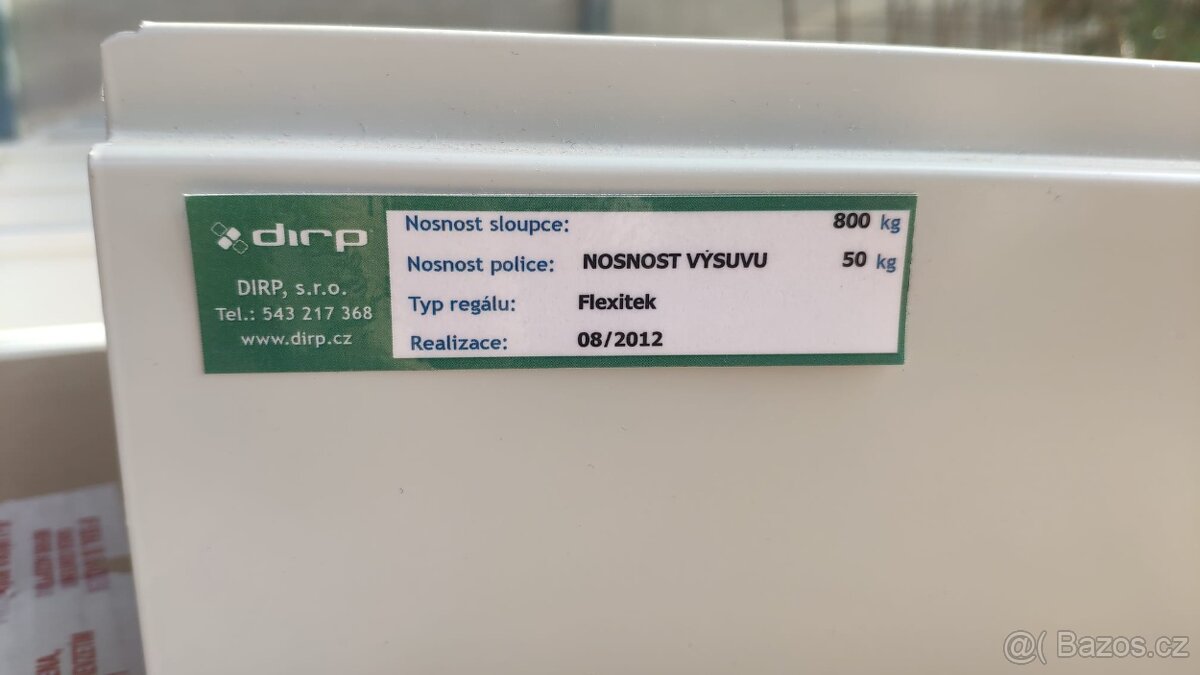 Pojízdné kovové regály - 2