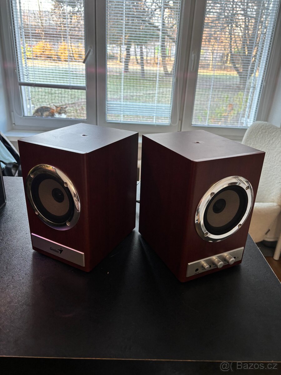 Genius SP-HF800X dřevěné 2.0 repro - 2