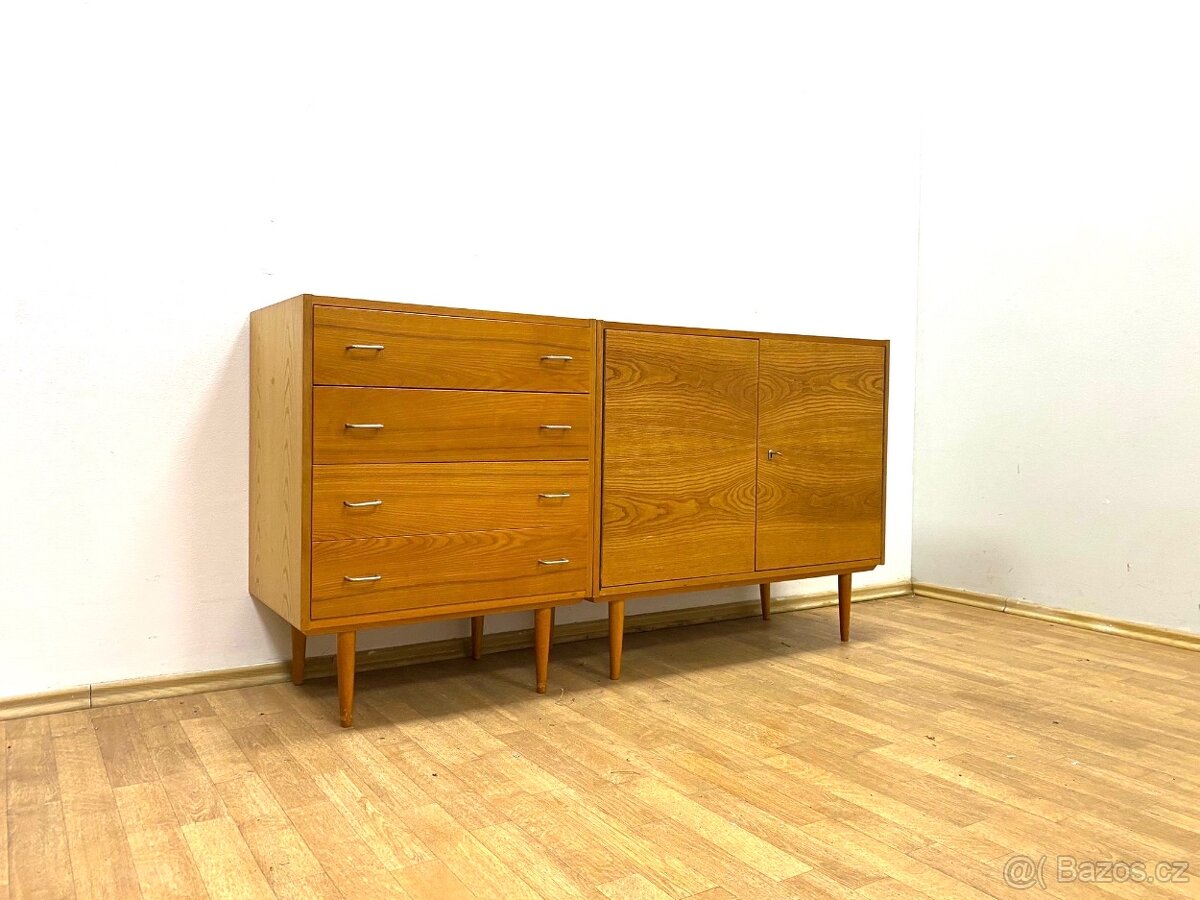 Retro komody 60. léta Brusel - 2