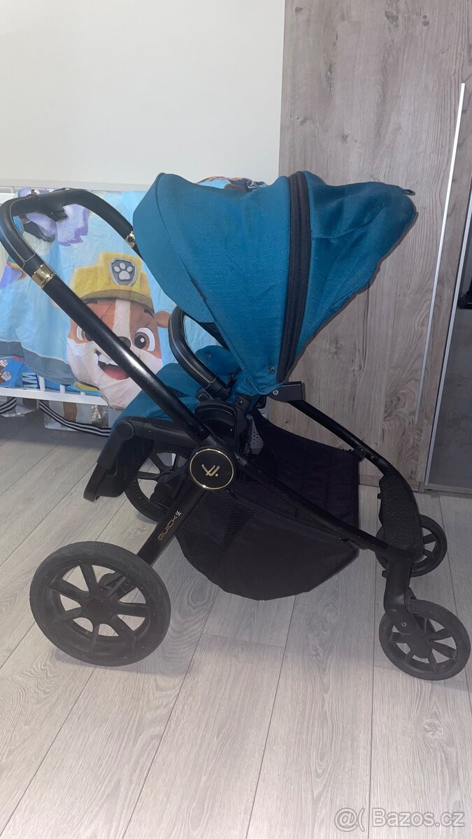 Kočárek MUUVO Set 2v1 Quick SE2, Paradise Gold - 2