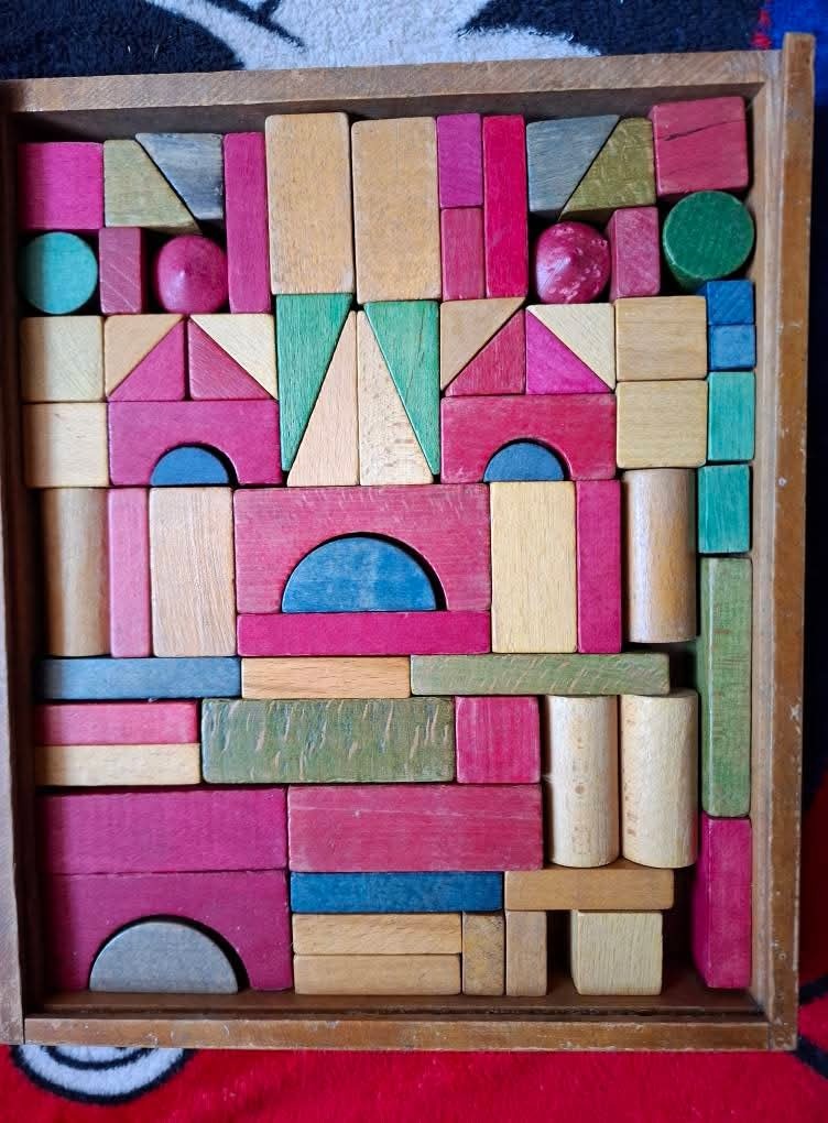 Staré dřevěné kostky - 2