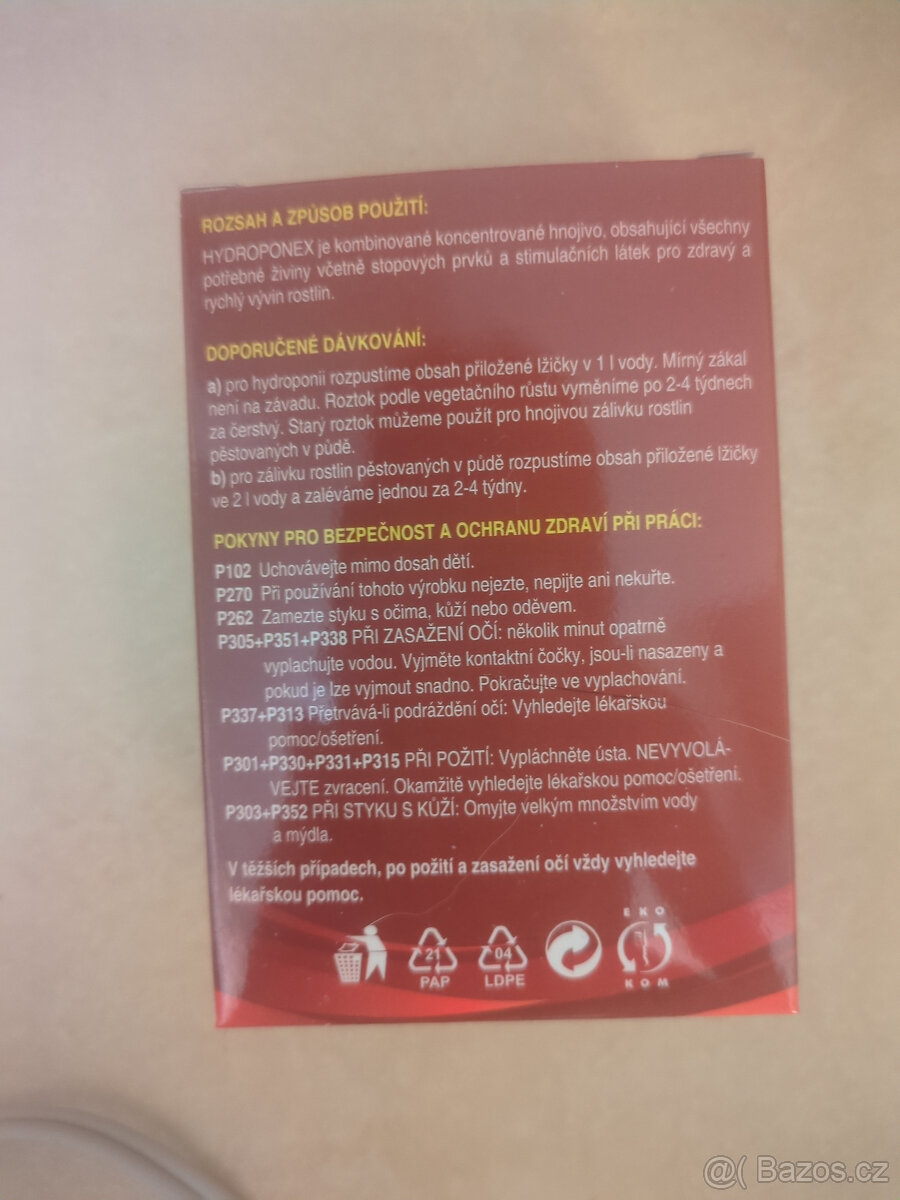 Hnojivo do hydroponie - 2