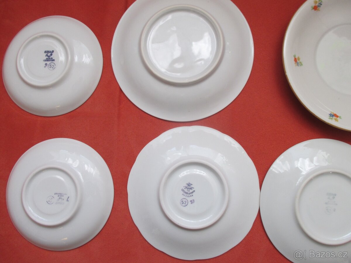 Talířky podšálky - 2