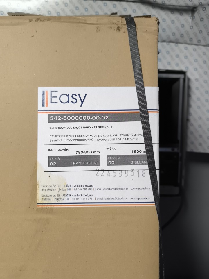 Sprchový kout EASY - 2