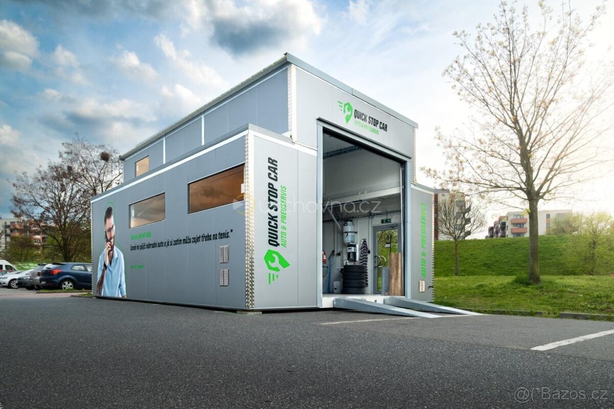 Zateplené autoservisy - 2
