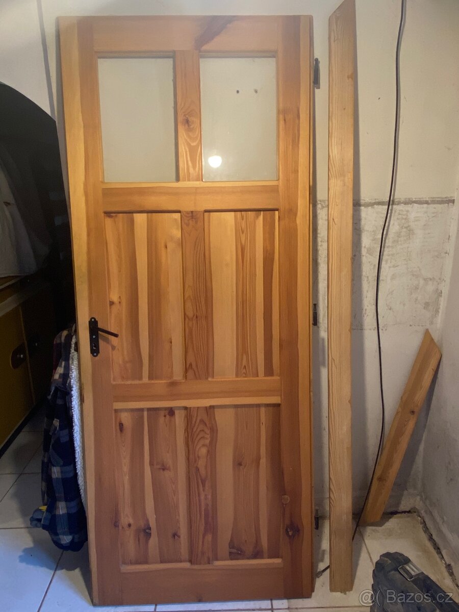 Masivní dřevěné dveře - 2
