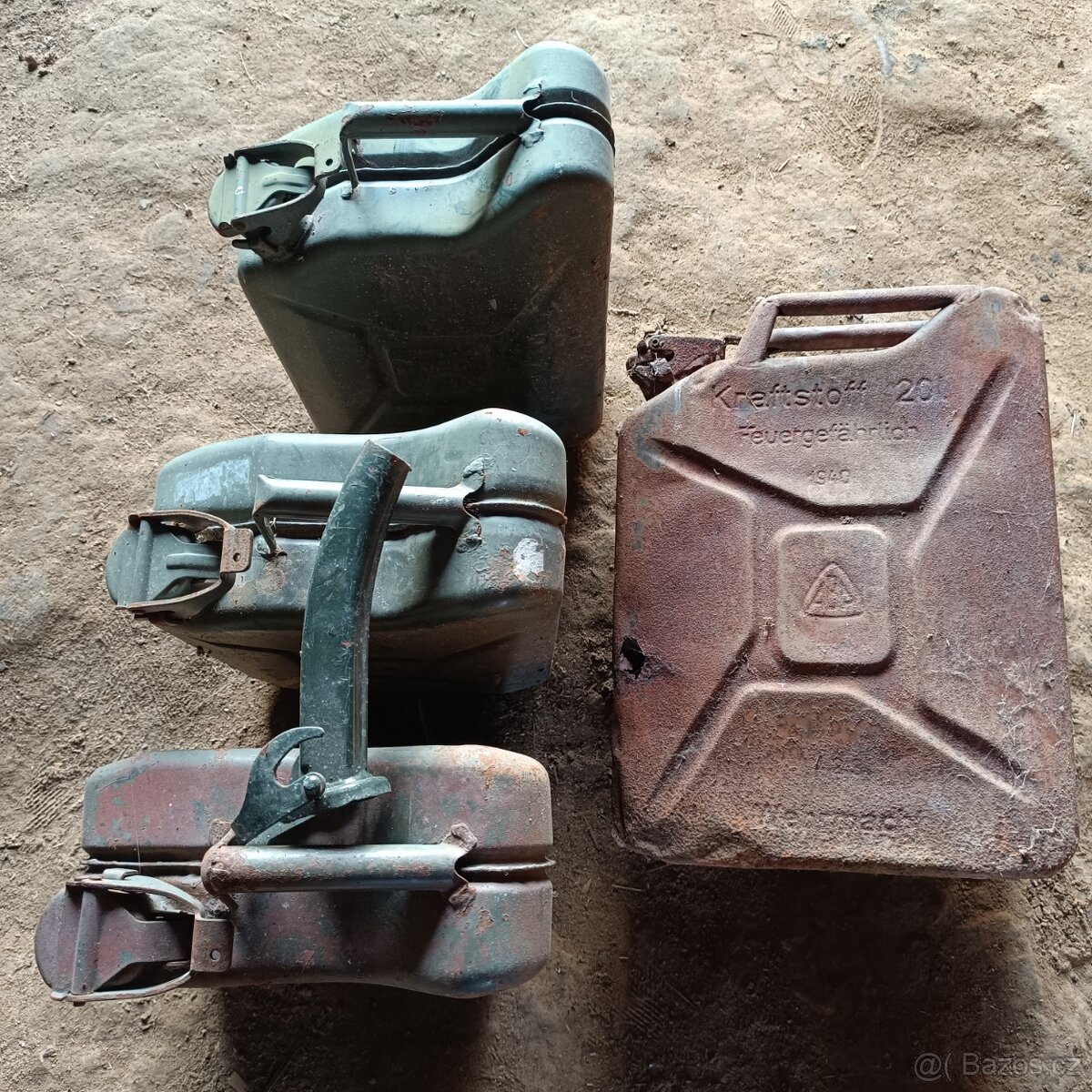 Plechové kanistry - 2