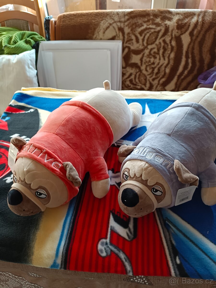 Pes plyšový malý 54 cm - 2