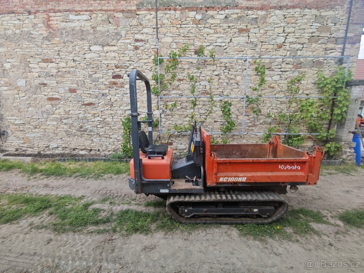 Pásový dumper Kubota KC100HD - 2