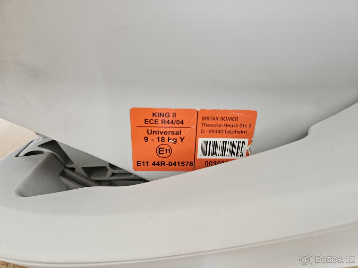 Autosedačka Britax romer king II - 2