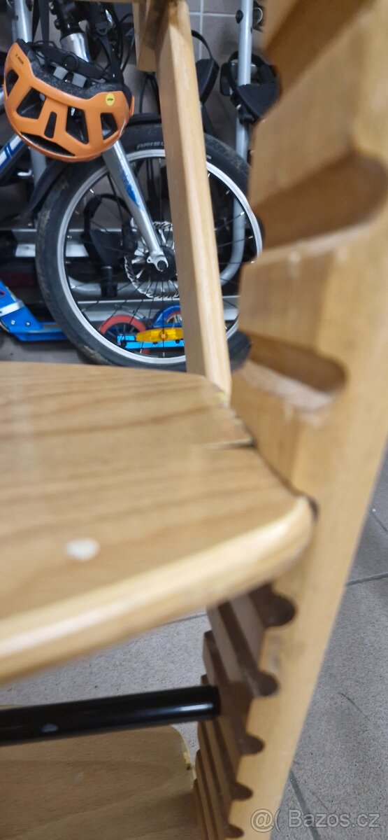 Dětská rostoucí židle buk - 2