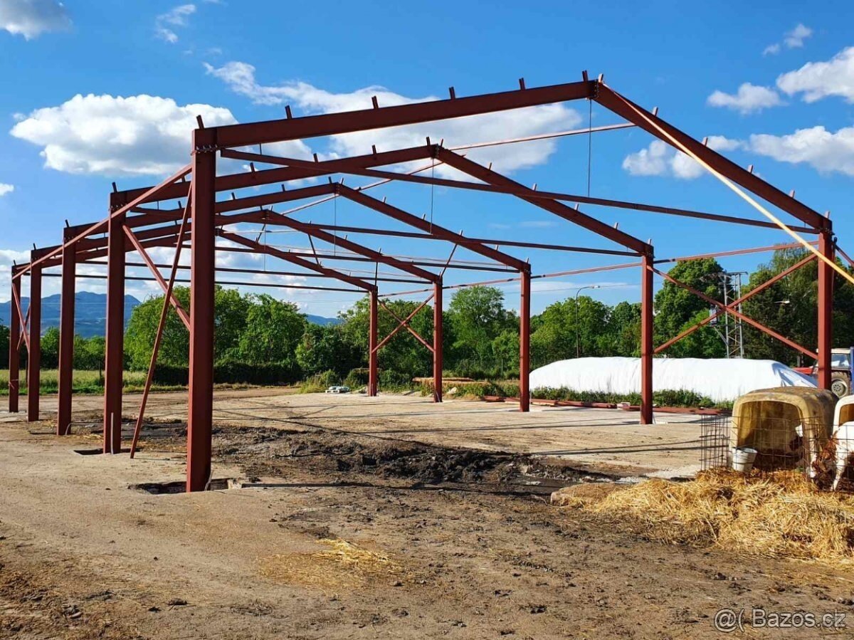 Konstrukce haly 8x24x5m - 2