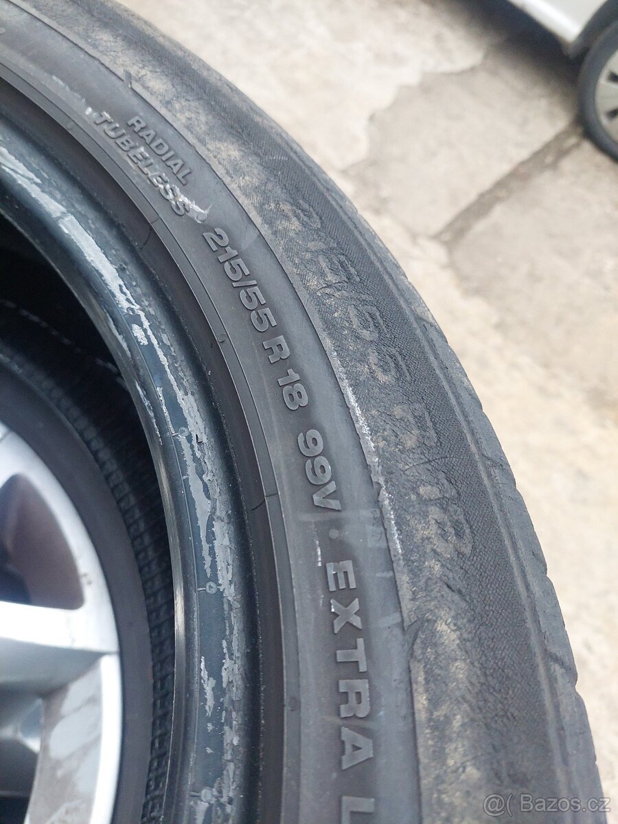 Pneu 215/55/18 letní - 2
