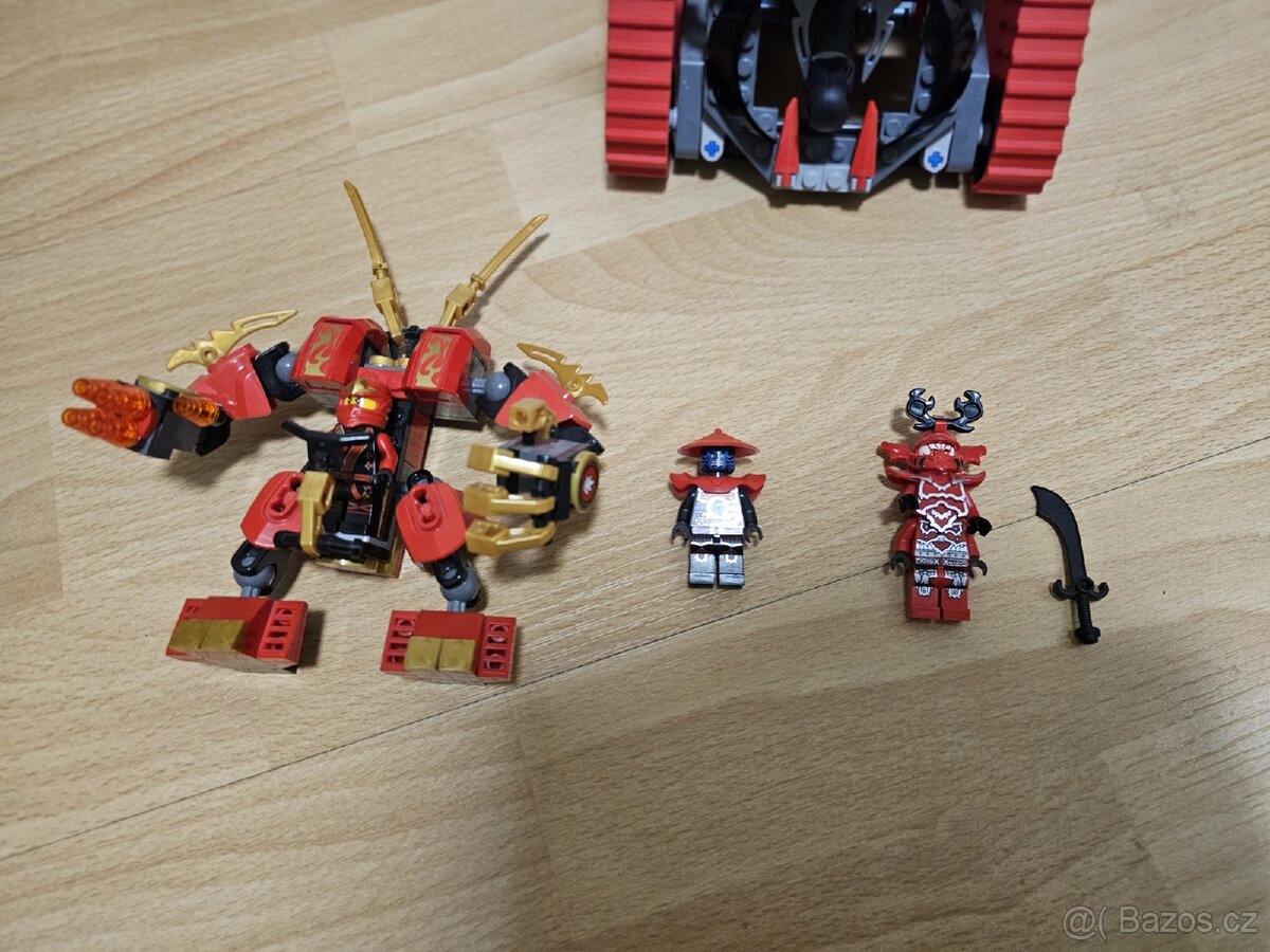 Lego Ninjago garmatron + Kajův robot - 2