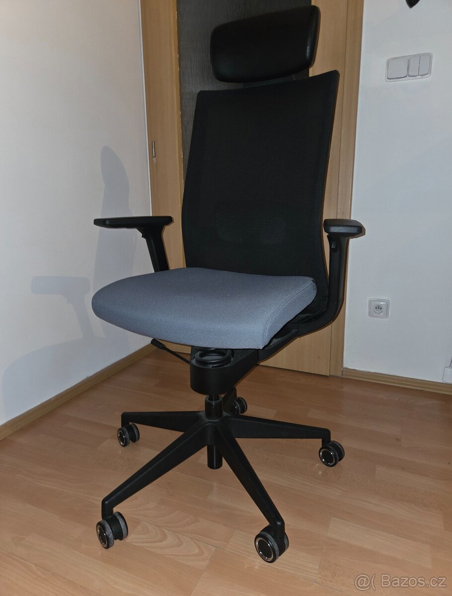 Adaptic Evora Plus – pracovní židle, vysoký píst - 2