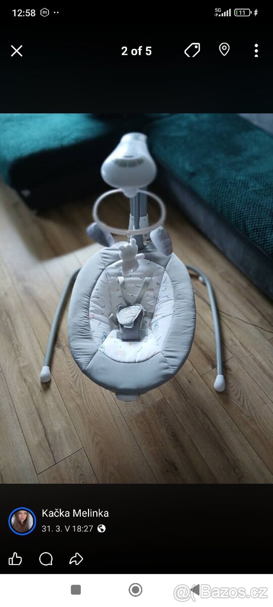 Houpací lehátko - 2